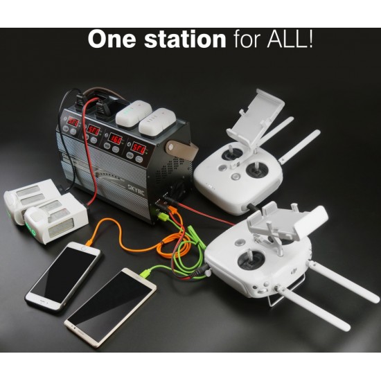 SKYRC Charging Station for Phantom 3 and Phantom 4 Smart Battery