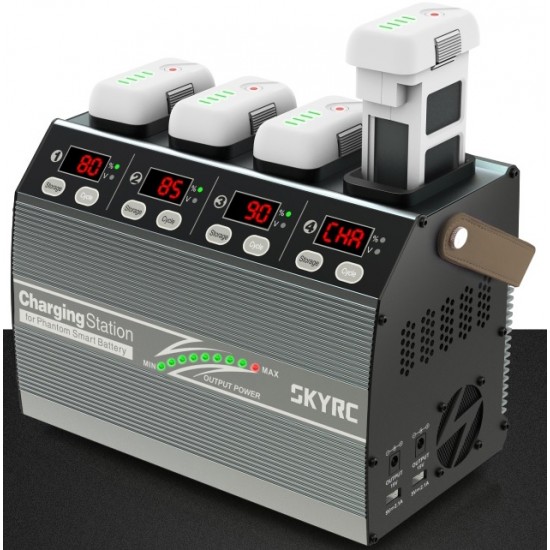 SKYRC Charging Station for Phantom 3 and Phantom 4 Smart Battery