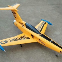 Diamond RC Foam Jet Kit with servos, landing gear, tank