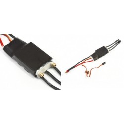 Brushless 50A speed control with water cooling