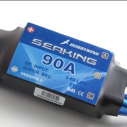 Hobbywing Seaking 90A Brushless ESC for Boat with Water Cooling System 