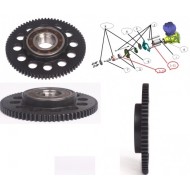 Large Black Gear Hub with Clutch for NEW EME55 Electric Starter