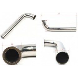 90 Degree Exhaust Pipe/Bent Pipe L190mm/D22mm for 26CC Gas Engine 