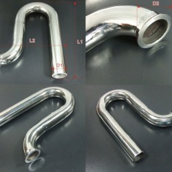 New Front Exhaust Pipe/Bent Pipe for RC Boat 26CC Gas Engine 