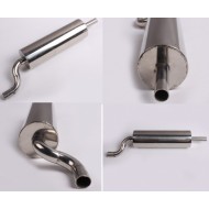 Exhaust pipe Stainless steel Length=360mm