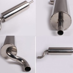 Exhaust pipe Stainless steel Length=360mm