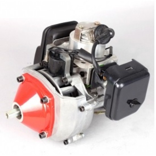 52CC Single Cylinder Gas Engine 2-Stroke with Water-cooling for RC Model Ship Boat