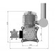 DLA-116i2 Twin Inline Gas Engine