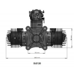 DLE-120CC Gas Engine