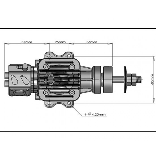 DLE 20RA Gas engine