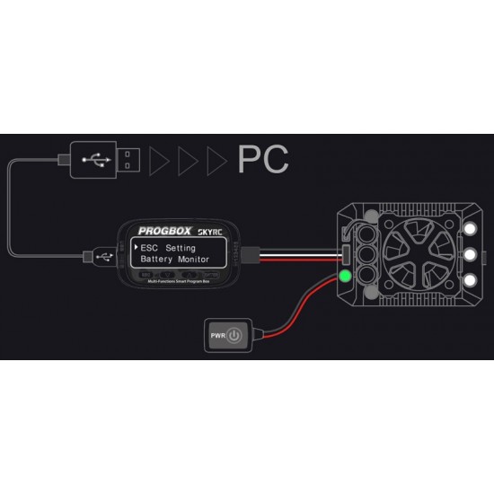 SKYRC Toro TS150A ESC for 1/8th Racing Buggies, Truggies and Monster Trucks