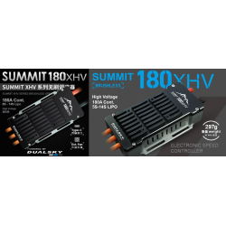 Dualsky SUMMIT 180XHV ESC | High‑Voltage Brushless Speed Controller