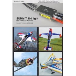 Dualsky Summit 100 light 100A, 8S Brushless Speed Controller