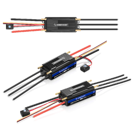 Hobbywing Seaking V4 | HydroForce Pro 200A HV — High-Voltage Marine ESC with Active Cooling x2