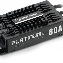 Hobbywing Platinum 80A V4 ESC for RC Heli and RC Airplane