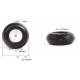 RC plane PU Wheel with Plastic Hub 1 inch (pair)