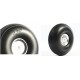 RC Airplane PU wheel with CNC Alu Hub 2.25" (pair)