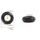 RC plane PU Wheel with Plastic Hub 2.25 inch (pair)