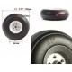 RC plane PU Wheel 3.25 inch / 83mm (pair)