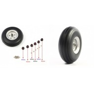 RC plane PU Wheel 3.75 inch / 96mm (pair)