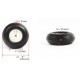 RC plane PU Wheel with Plastic Hub 4 inch (pair)