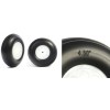 RC Plane PU Wheel with Plastic Hub 4.5 inch (pair)