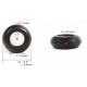 RC Plane PU Wheel with Plastic Hub 4.5 inch (pair)