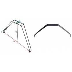 Landing Gear for 30 Grade EXTRA260 RC Electric Airplane