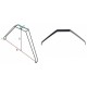 Landing Gear for EXTRA260 80CC RC Airplane
