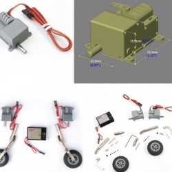 DSR-30T Electric Retract Landing Gear for RC Plane