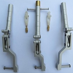 JP Hobby 10mm Scale Metal Oleo Struts with single nose strut