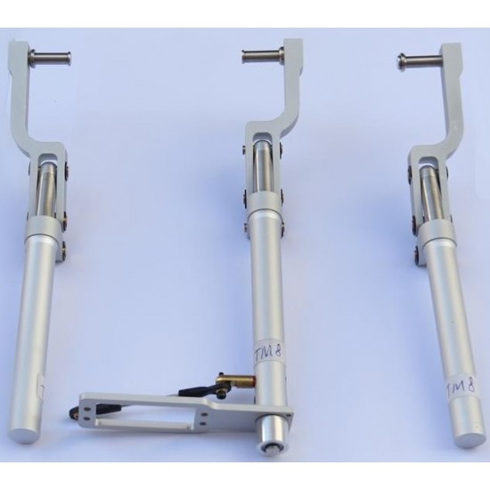 JP Hobby 12mm Scale Metal Oleo Struts with single nose strut