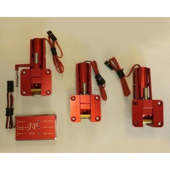 JP Hobby 90-120 Alloy Electric Retracts Set with 3 retracts + Module