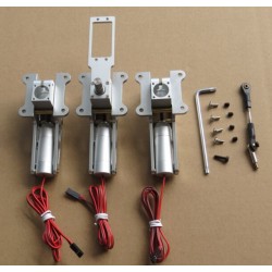 JP Hobby Alloy Electric Retracts Set of 3 Retracts with Module for 12-17KG Turbo Model