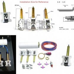 Retract Landing Gear Kit with 3 Gear Mounts