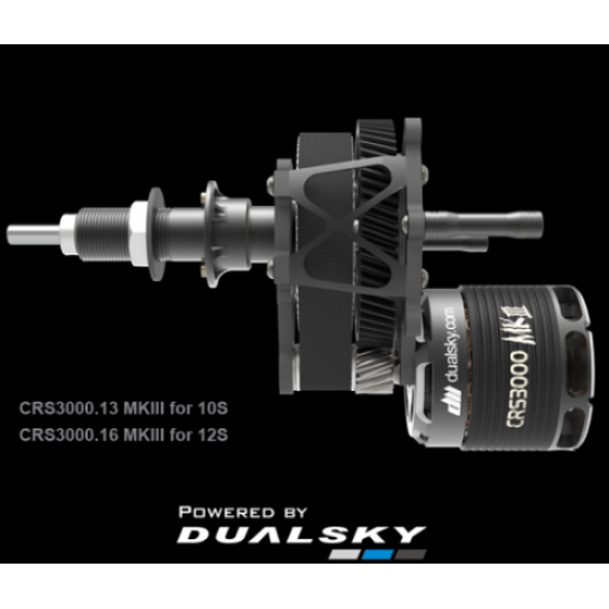 Dualsky CRS3000 MKIII F3A Competition Brushless Motor (CRS3000.13 / CRS3000.16) – Lightweight High-Precision RC Power System