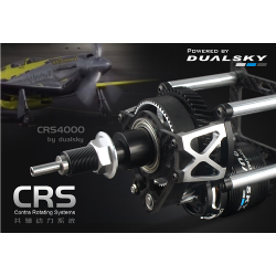Dualsky CRS4000.10 4000W Brushless Motor (12S) – High Power RC Motor for 40cc–60cc Aircraft