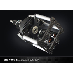 Dualsky CRS4000.10 4000W Brushless Motor (12S) – High Power RC Motor for 40cc–60cc Aircraft