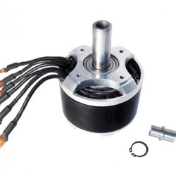 Dualsky DM12K-LS, long shaft Motor for Paraglider