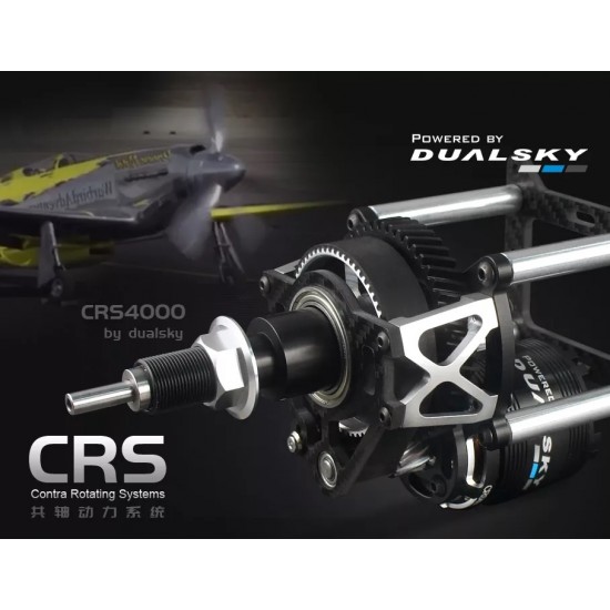 Dualsky CRS4000 Contra Rotating System for 40-60CC Models