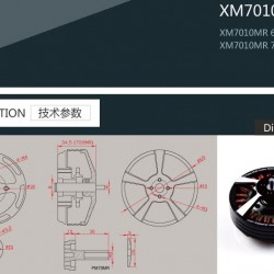 Dualsky XM7010MR Motor x2