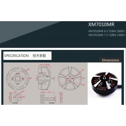 Dualsky XM7010MR Motor x2