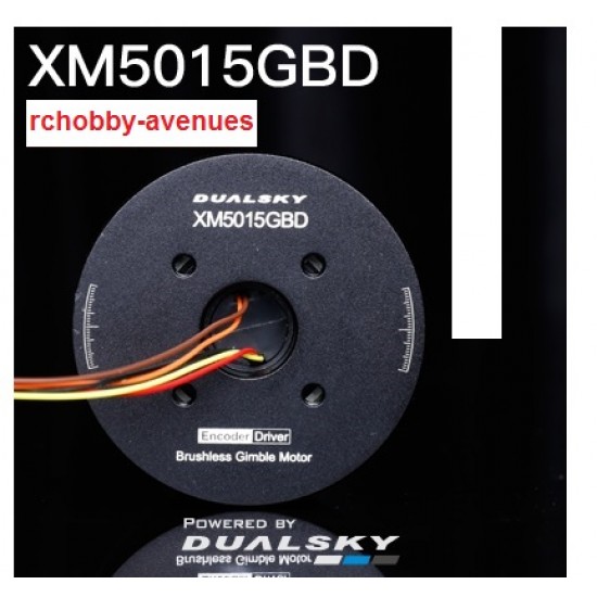 Dualsky XM5015GBD Brushless Servo Motor 12-bitencoder AS5600 x2