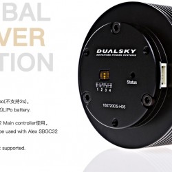 Dualsky Xmotor 5010GBD Brushless Servo Motor 12-bitencoder AS5600