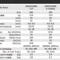 Dualsky XM5010MR Motor x2