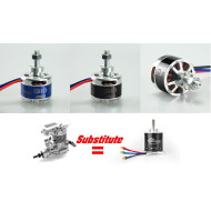 Tomcat G110 Motor for RC Plane x2