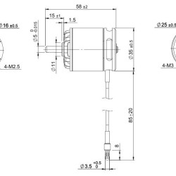 Tomcat G15 Motor for RC Plane x2
