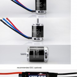 2x Tomcat G25 3527-KV1140 Brushless Motor 25 glow