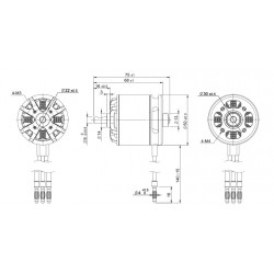 2x Tomcat G52 Motor for RC Plane