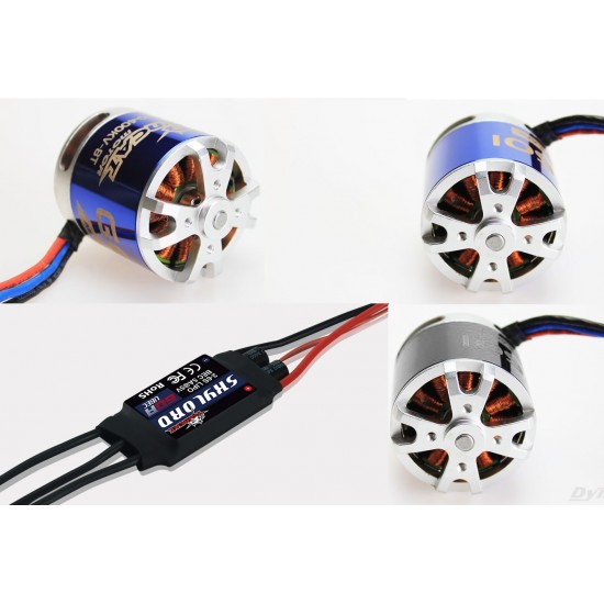 2x Tomcat G60 KV420 and G60-50E 3D KV400 Motor RC Plane